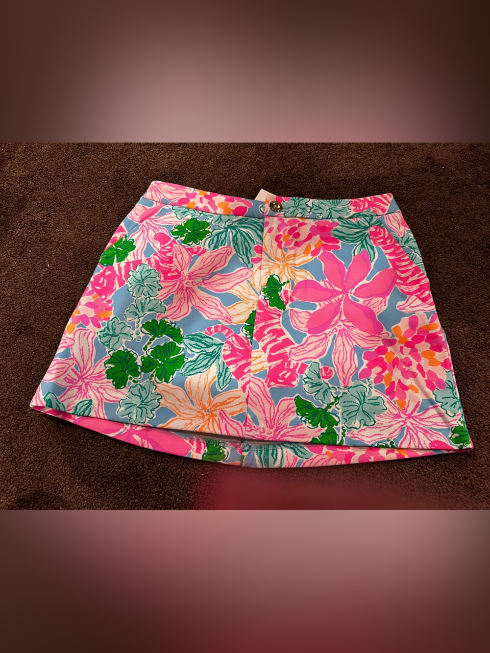 Lilly Pulitzer Colette Mini Skort in Multi Tigers Lair